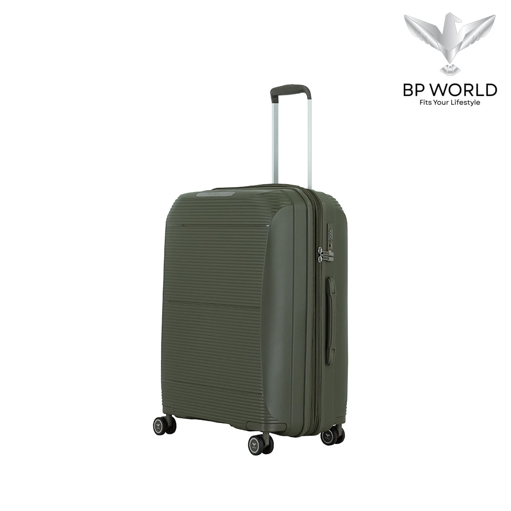 กระเป๋าเดินทาง 24 นิ้ว BP WORLD รุ่น GRACIOUS 8023 สีเขียวเข้ม_1